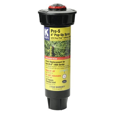 K-RAIN Pro-S 4 in. H Adjustable Pop-Up Spray Head 30653